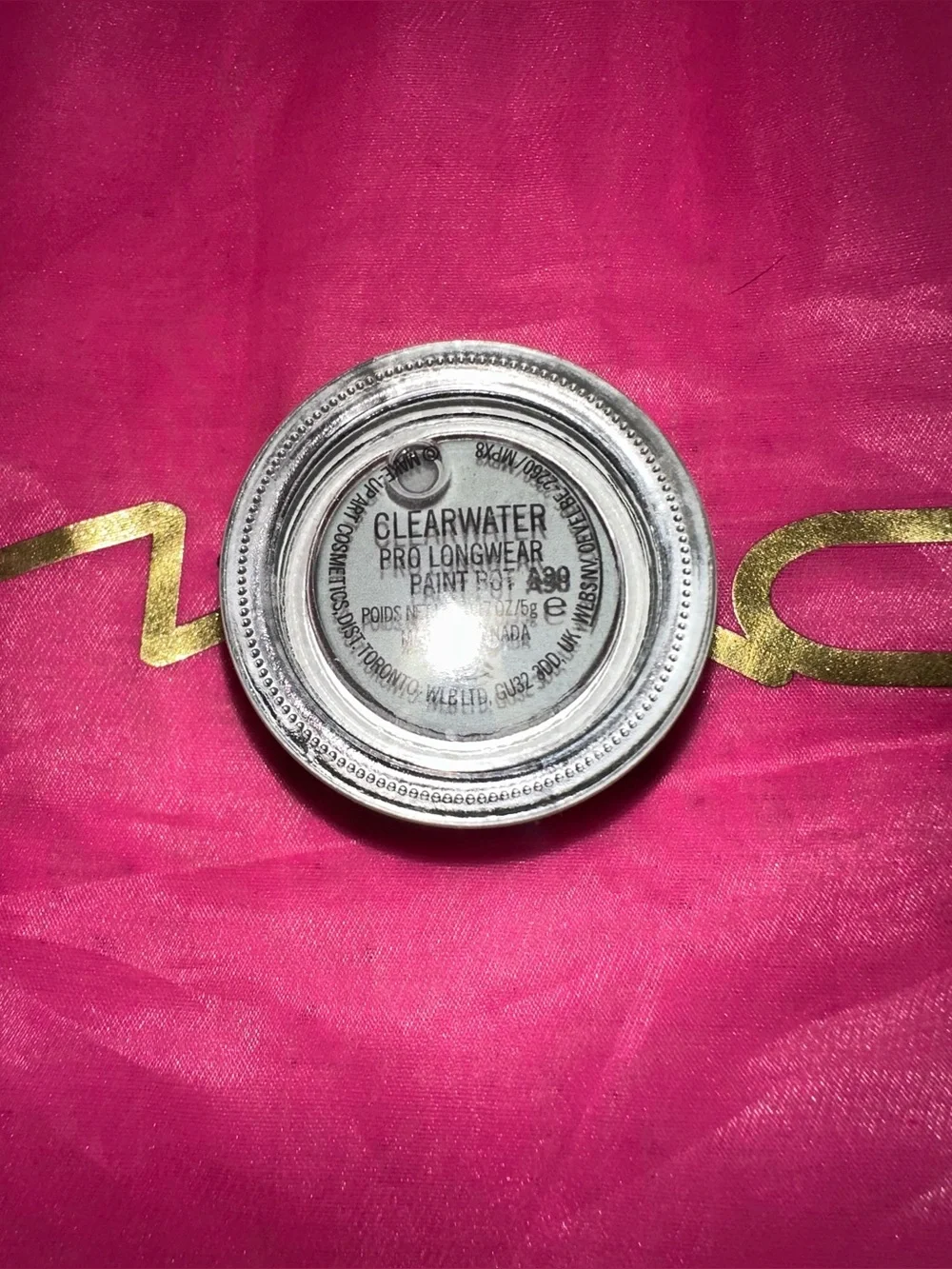 MAC Clearwater Pro Longwear Paint Pot | 100% Authentic | BNWOB | Retired